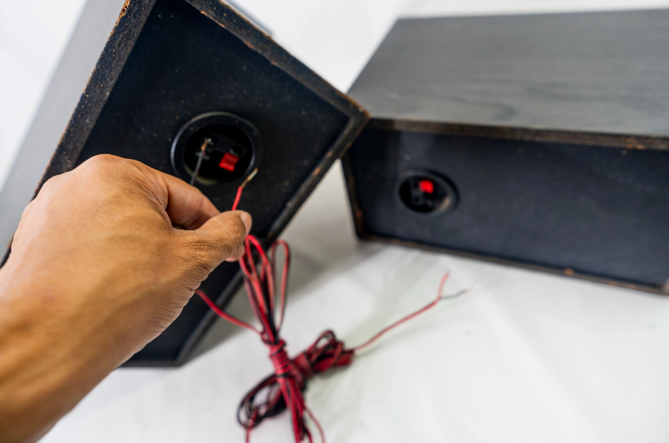 DIY speaker kit assembly
